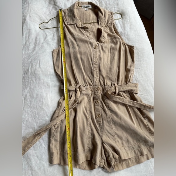 Anthropologie Cloth & Stone utility romper sleeveless - Picture 11 of 11